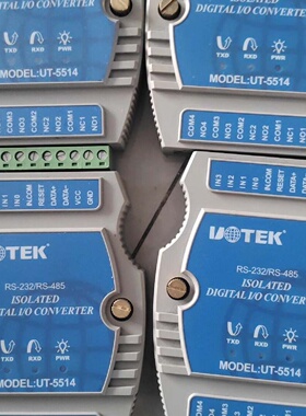 宇泰UTEKUT5510A数字量4通道光隔离输入继电器议价