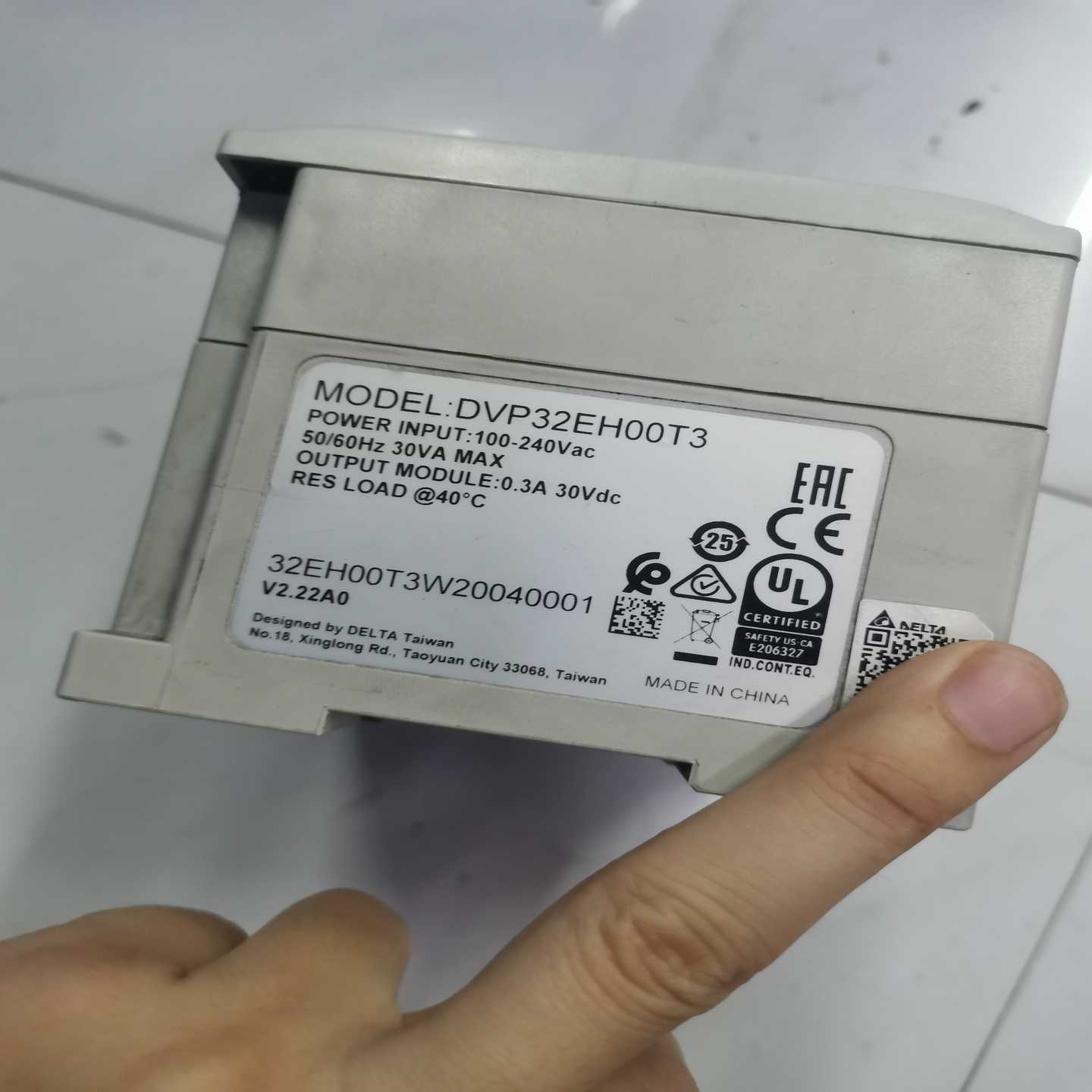 台达PLC,DVP32EH00T3,实图拍摄,功能正常,50询价