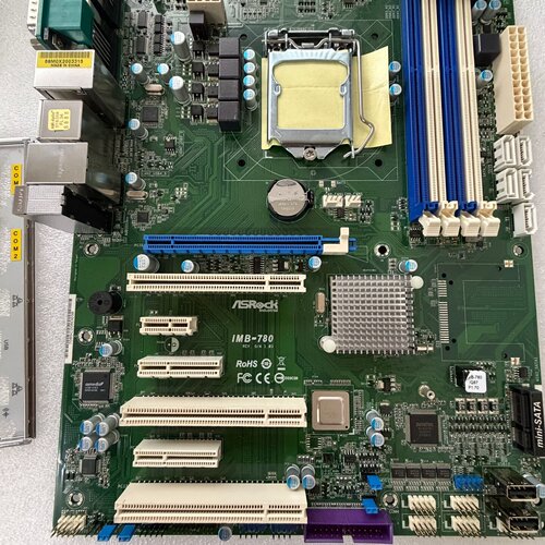 华擎IMB780工控主板支持4代CPU实物图片-询