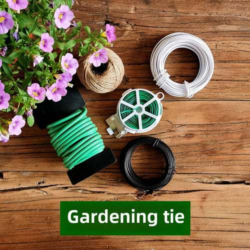 园艺系绳攀缘藤植物系绳包塑铁丝包塑钢丝架固定线