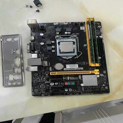 映泰H310MHD3上ddr3内存单主板带挡板--议价商品