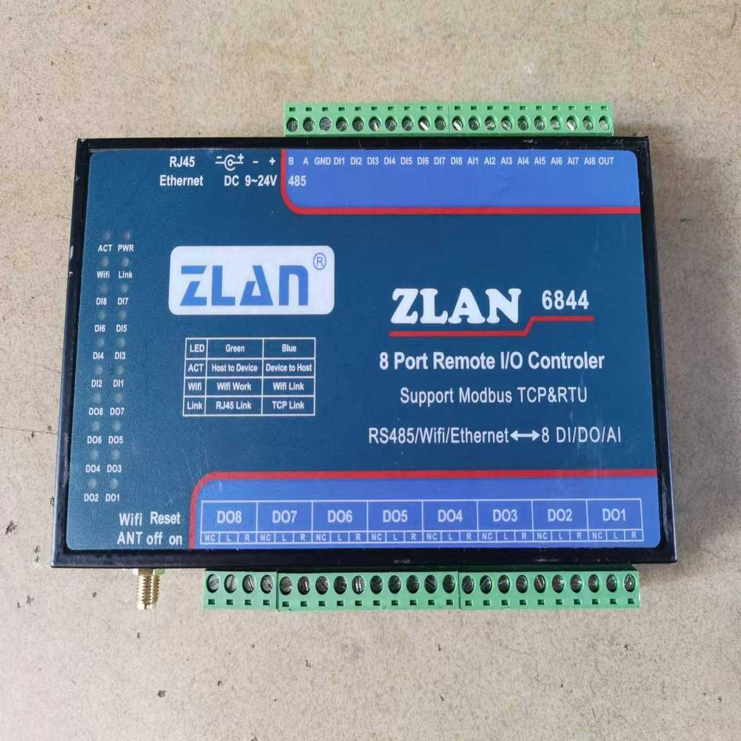 议价ZPLAN卓岚远程lO控制器，功能包好，库存现货6个，标价单价现