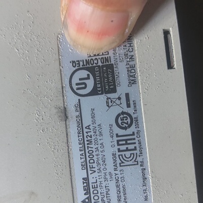 询价-台达变频器VFDM.VFD007M21A.变频器成色漂