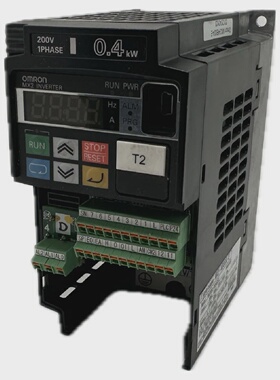 DJ560 Inverter Omron MX2AB004E WJ200004SFE Deckel fehlt