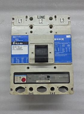 CUTLER HAMMER HLD3600F 3POLE CIRCUIT BREAKER 600A 6633C81G06