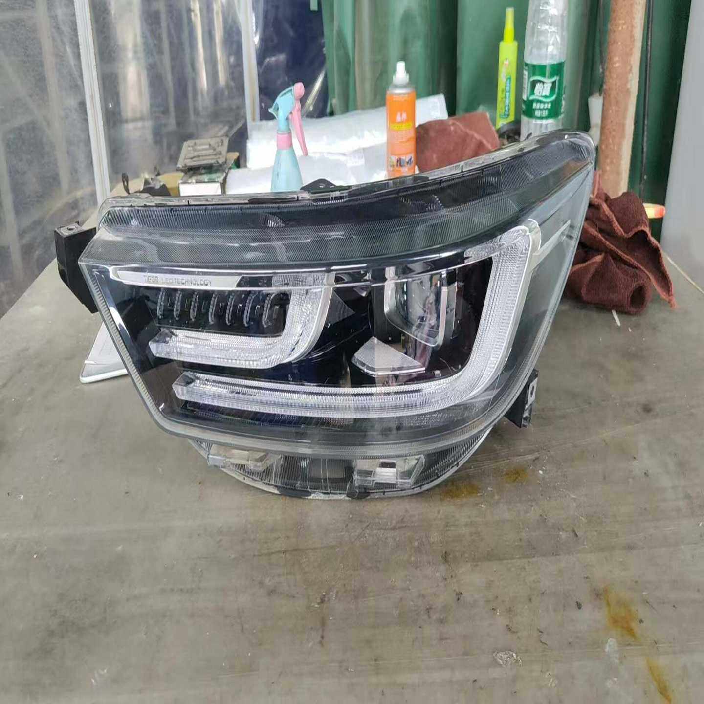 G1奇瑞瑞虎8Plus左前大灯，原厂LED拆车大灯总成--议价商品