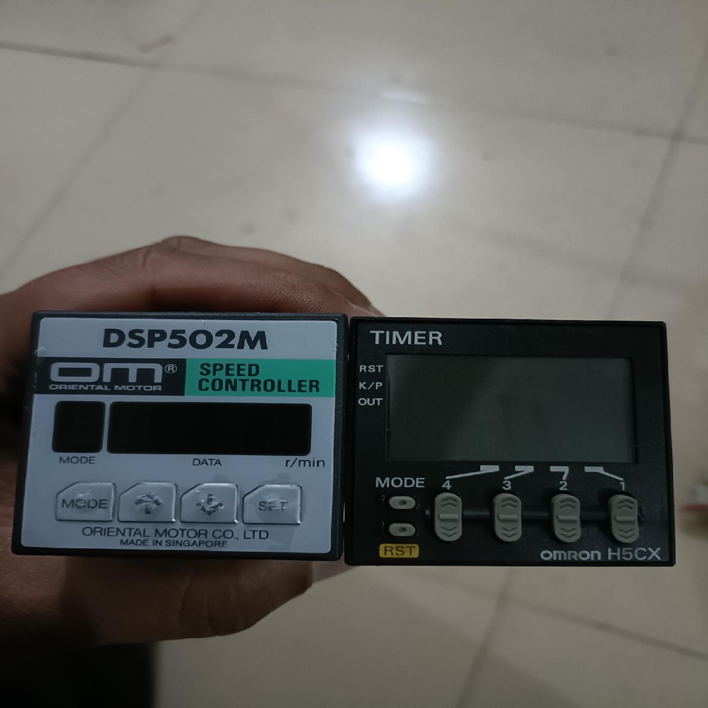 【请询价】拆机东方马达调速器DSP502MH5CX-L8D数显计时