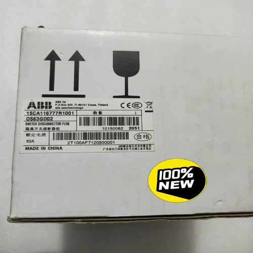 ABB 63A隔离开关 OS63GD02 1SCA116~询价