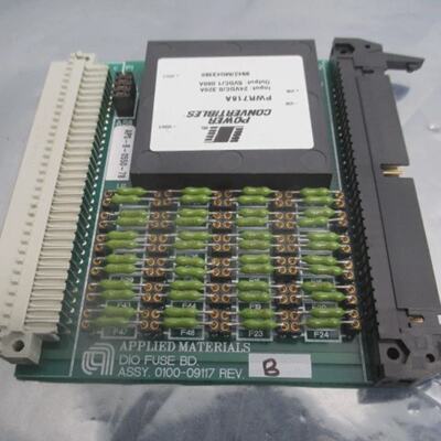 AMAT 010009117 PCB Dio Fuse Board BurrBrown 718A Power Conve
