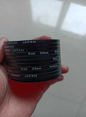 询价~Nikon R60红色滤镜，52有mm滤镜口，日本产，1