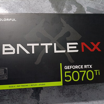 议价未拆封七彩虹5070Ti战斧豪华版16GB议价
