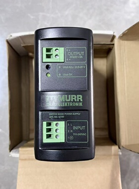 议价全新85163穆尔MURR电源MCS-B 5-110-240/24原装现货