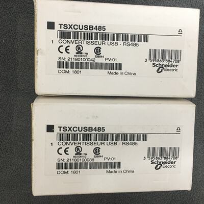 议价施耐德连接电缆组TSXCDP303 TSXCUSB485全新附件