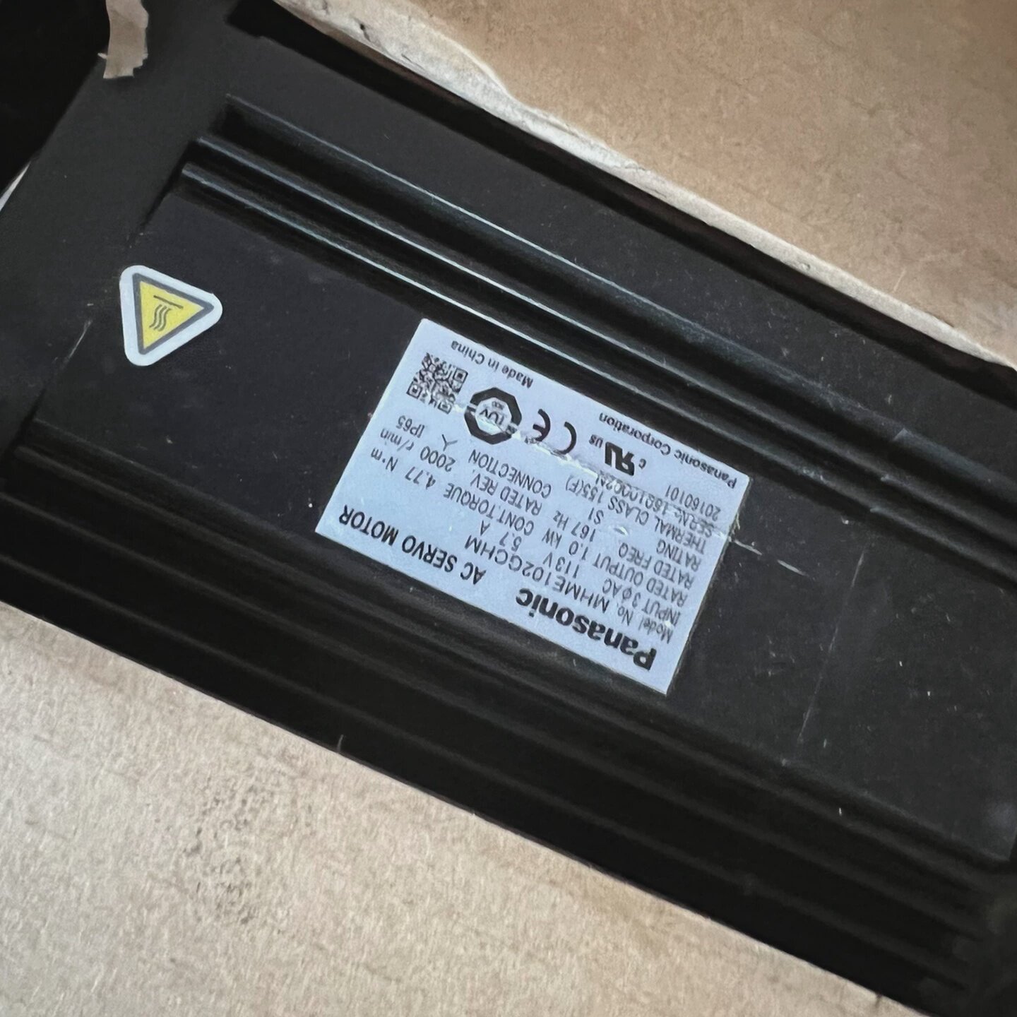 松下1000瓦刹车电机 MHME102GCHM 。--议价商品