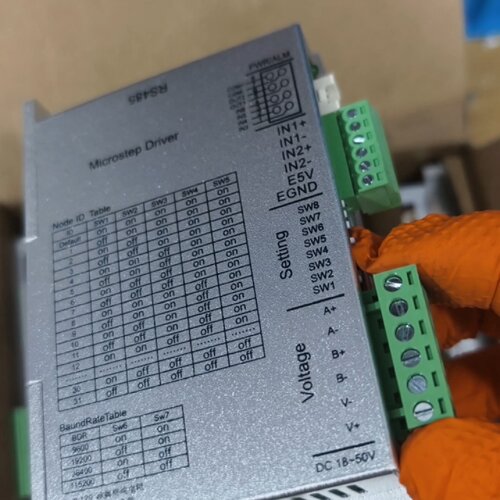 寻《锐特485总线步进驱动器NT60g2450V5A步