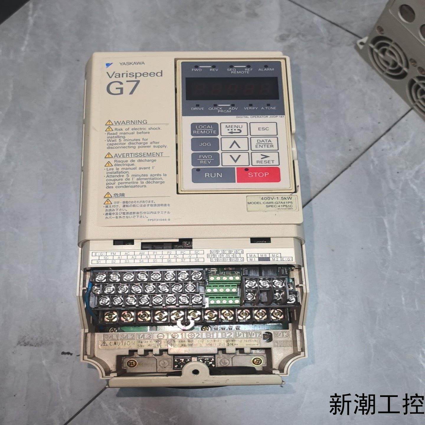 安川变频器CIMR－G7A41P5   380V15KW议价商品