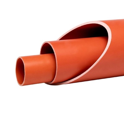 CPVC电力管pvcc高压电缆管地埋通讯管材橘红色电力排管生产厂家