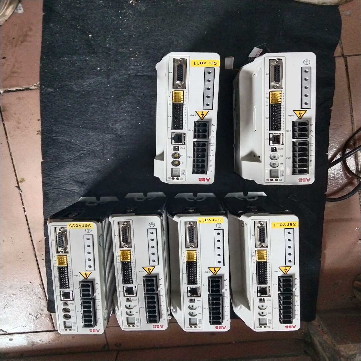 ABB伺服驱动器MFE190-04UN-09A0-2，二手拆--议价商品