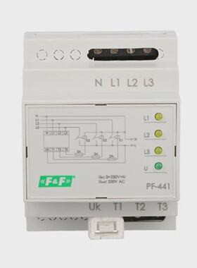 Automatic phase switch for cooperation with PF441 contactors
