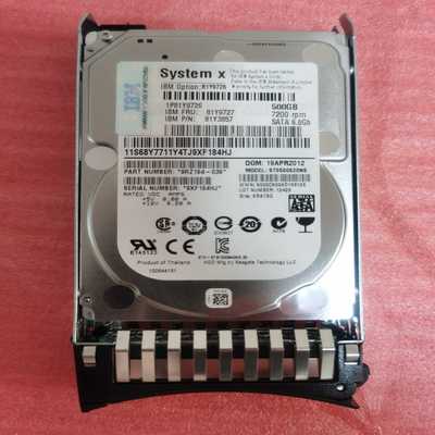 IBM500GSATA2.57.2K81Y972询价