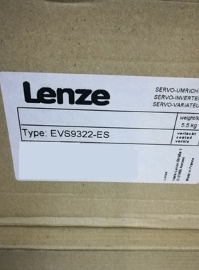 配件伦茨Lenze伺服控制器EVS9322ESEVS9325EP13180718议价