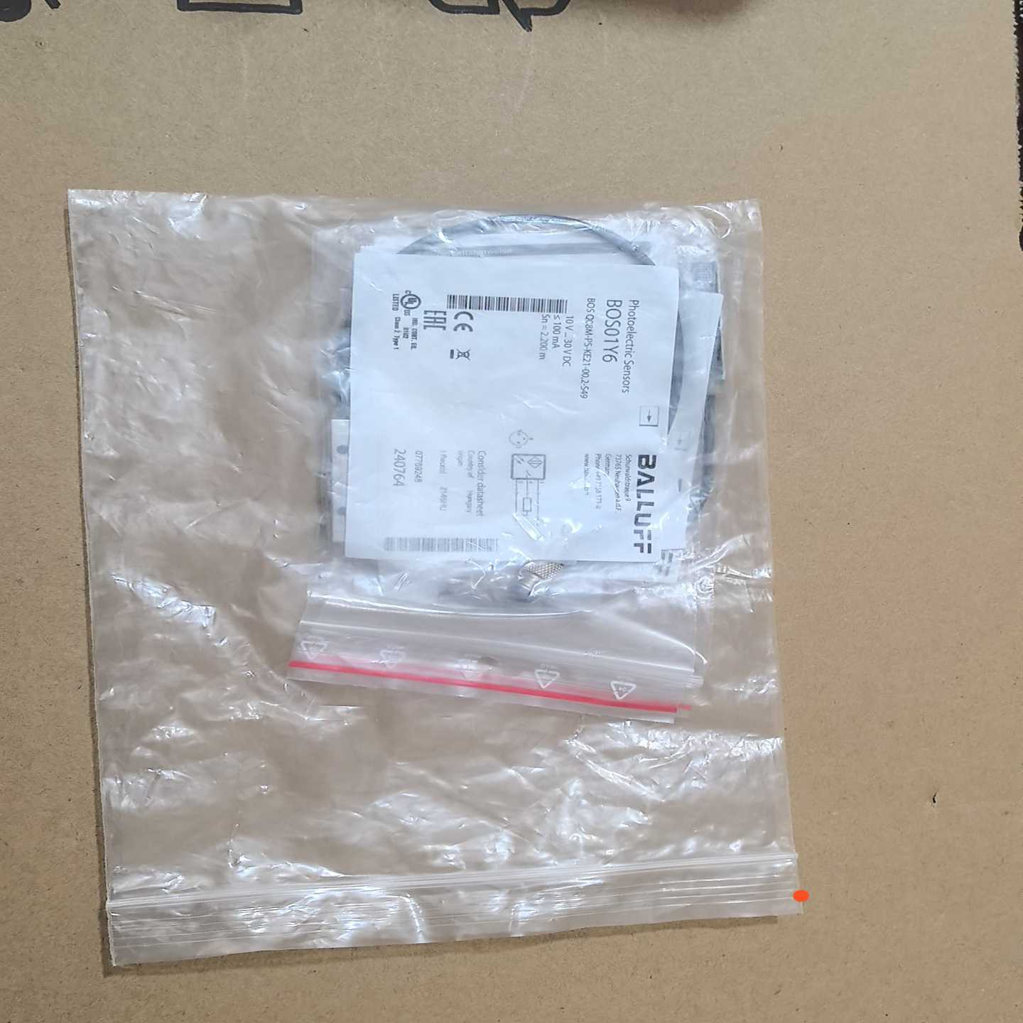 BOS01Y6巴鲁夫BOSQ08M-PS-KE21询价