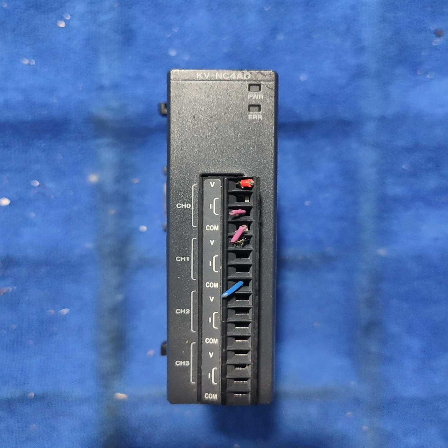 基恩士KV-NC4AD模拟量输入模块日本原装进口实物图--议价商品