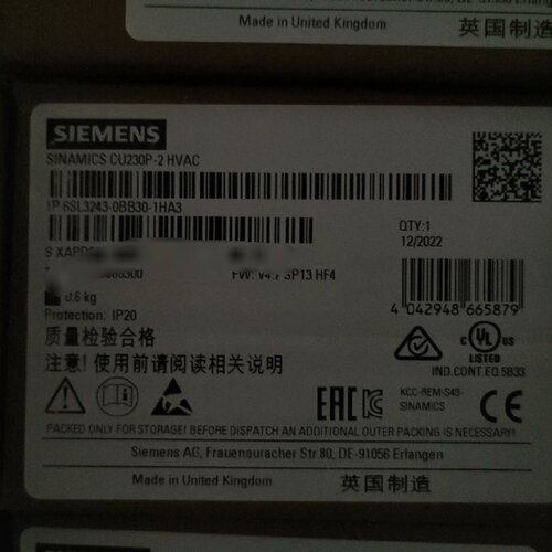 【询价】6SL3243-0BB30-1HA3