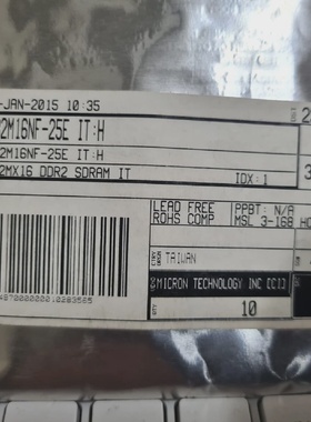 10Pcs.Micron industries  MT47H32M16NF25E ITH