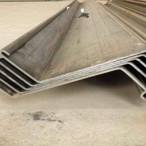 二手钢板桩拉森钢板桩围堰止水桩河道挡水板4米15米旧钢板桩