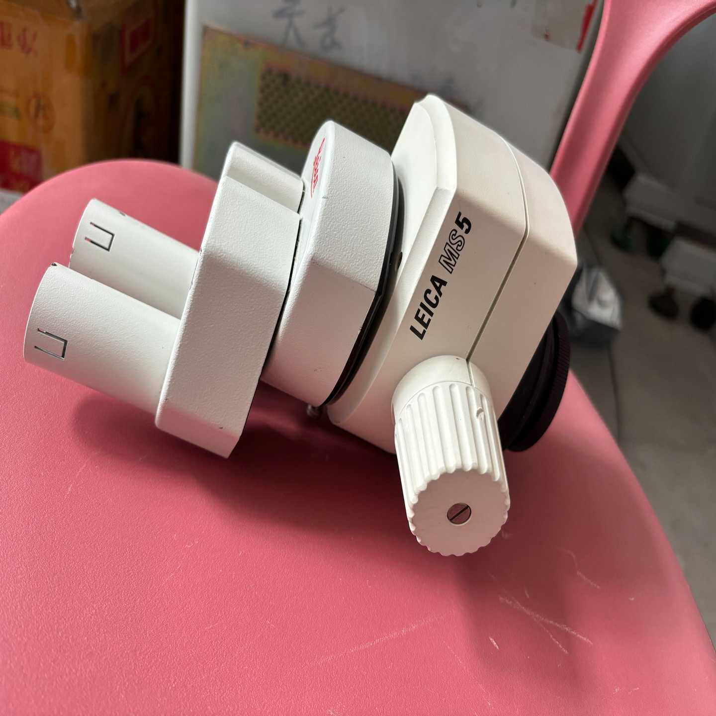 莱卡MS5莱卡目镜筒一套，镜片不错，功能正常（辅助物镜不卖-议价