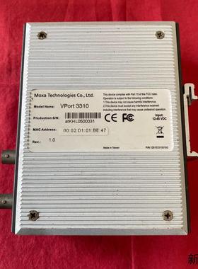 Moxa VPort 3310工业级MPEG4视频服务器议价商品