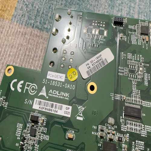 凌华 PCIe-GIE74C 4通道PoE网卡图像采台湾~询价