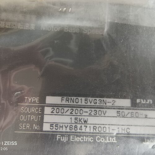询-议价FRN015VG3N215KW变频器实物