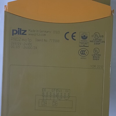 【询价】皮尔玆773500安全继电器 德国 顺丰