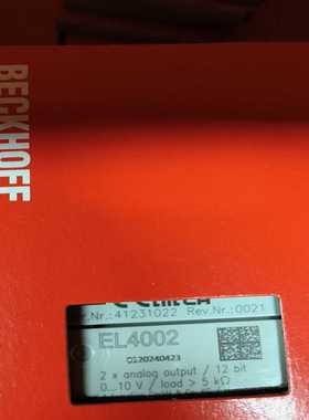 代理倍福EL4002询价