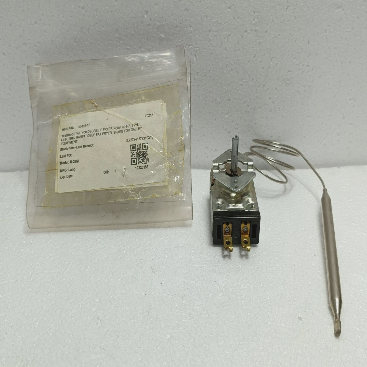 K-947-24恒温器400F25A250VAC2T-30402-12油炸锅控制La