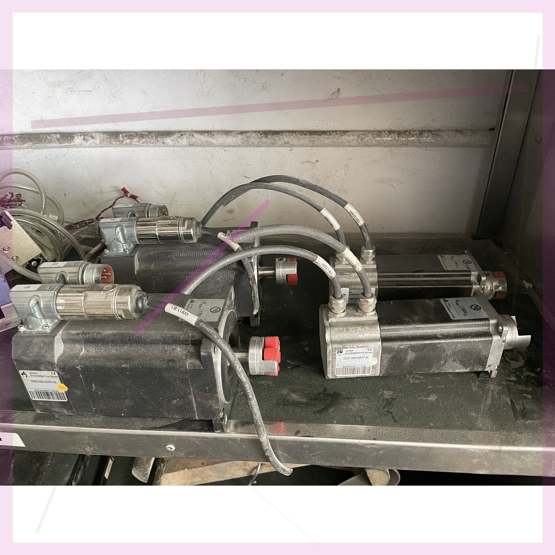 售前询价拆机德国JANAER伺服马达23S41-0650-805P7