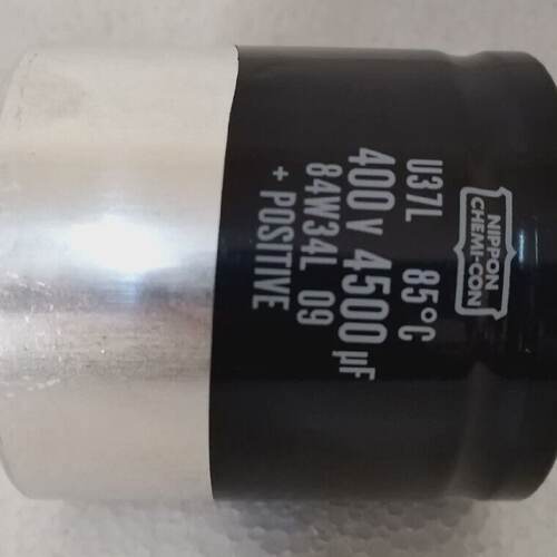 NIPPON CHEMICON U37L DC Kondensator 400V 4500F 84W34L