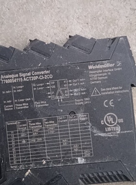 魏德米勒信号隔离器ACT20PCI2CO议价