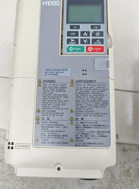 议价安川H1000变频器CIMRHB4A0018FBC成色新