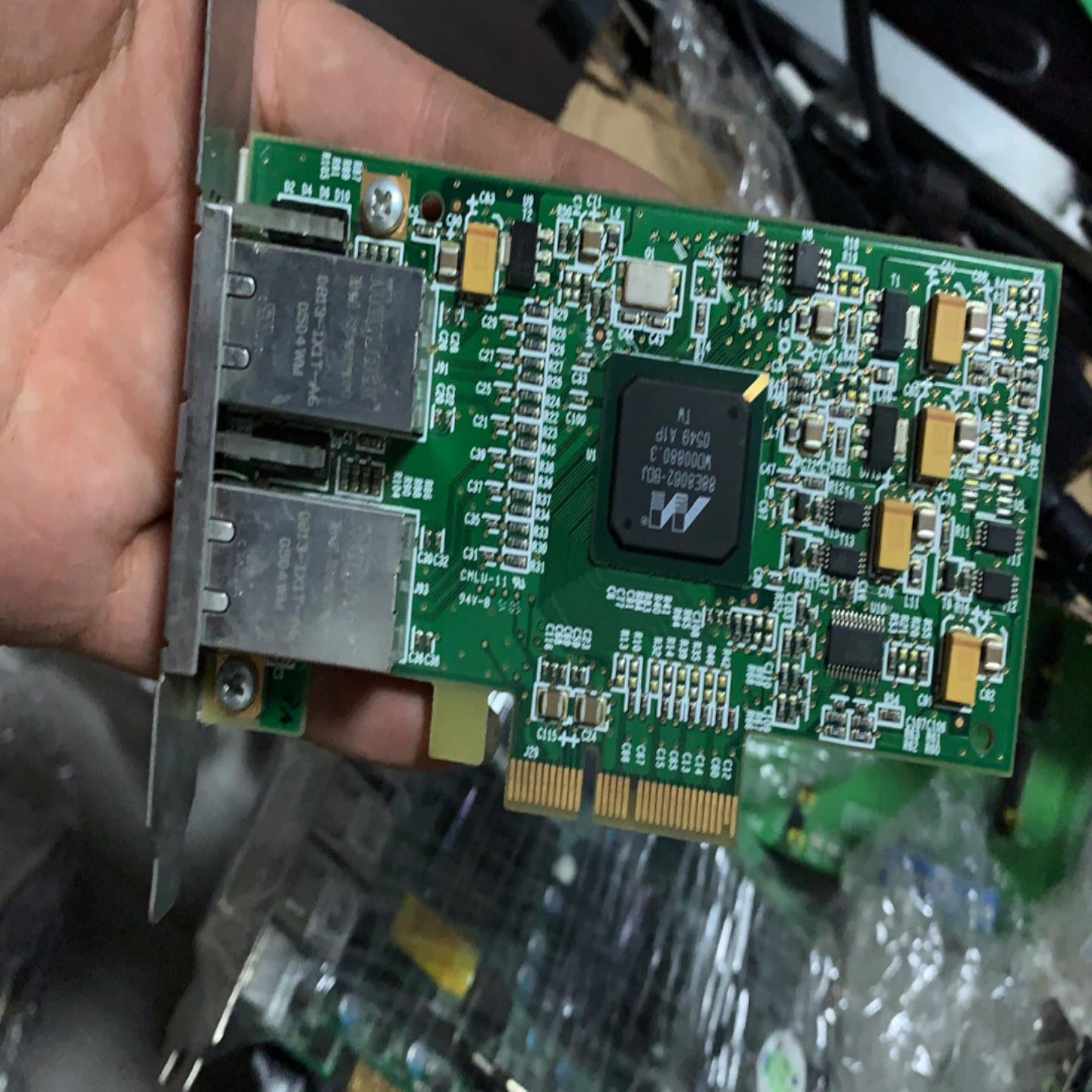 SysKonnectSK-9E22pci-e双网口网卡，德议价