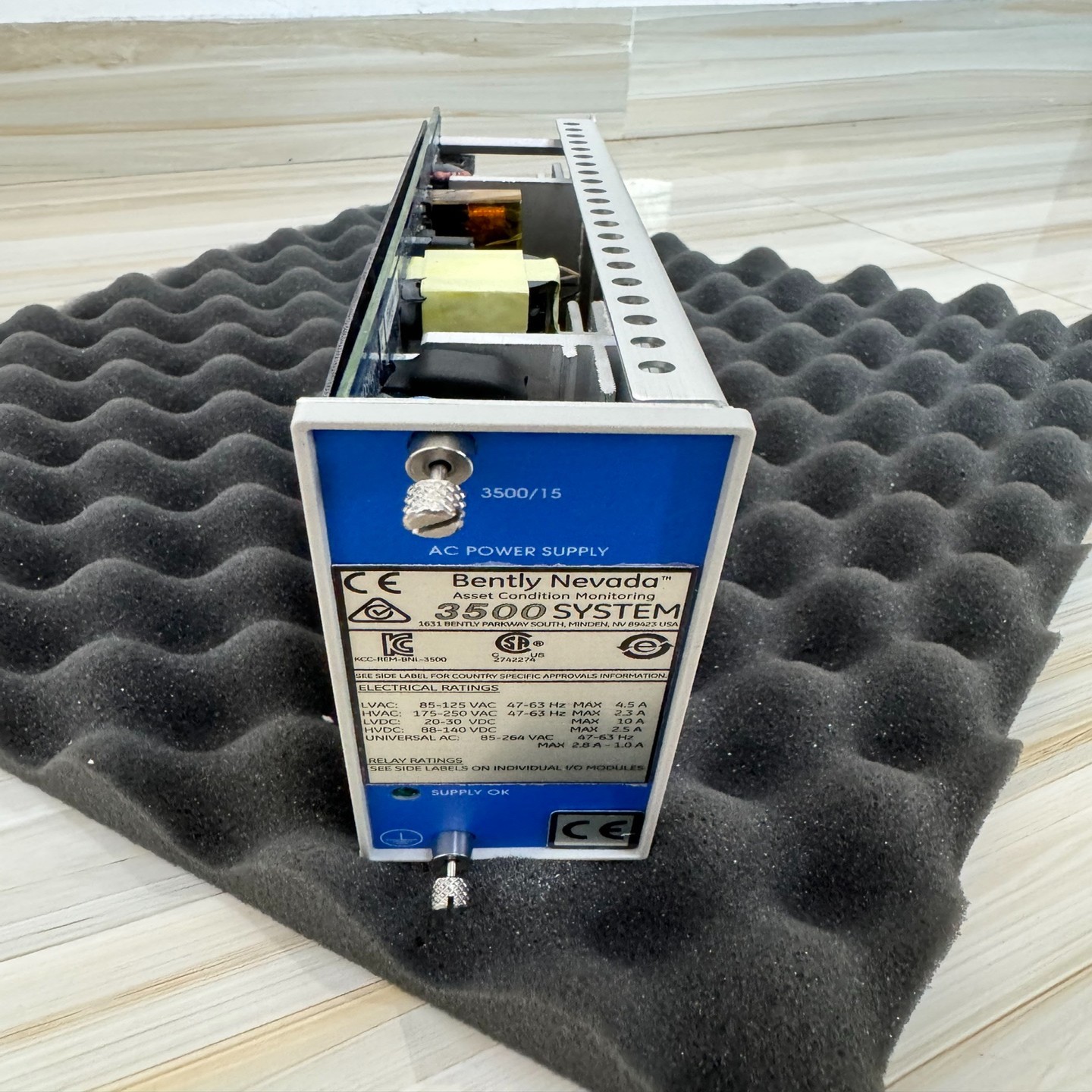 本特利3500/15106M1079-01ARM-181