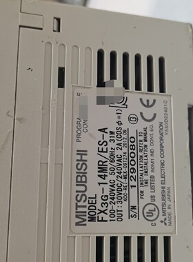 议价杂货挑PLCA型号FX3G14MRESA宝贝议价