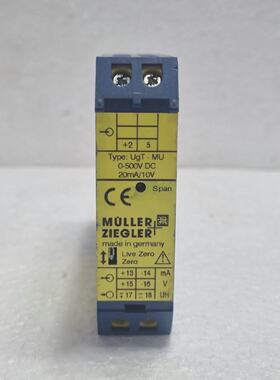 MullerZiegler UgTMU0500VDC20MA10V Measuring transducers