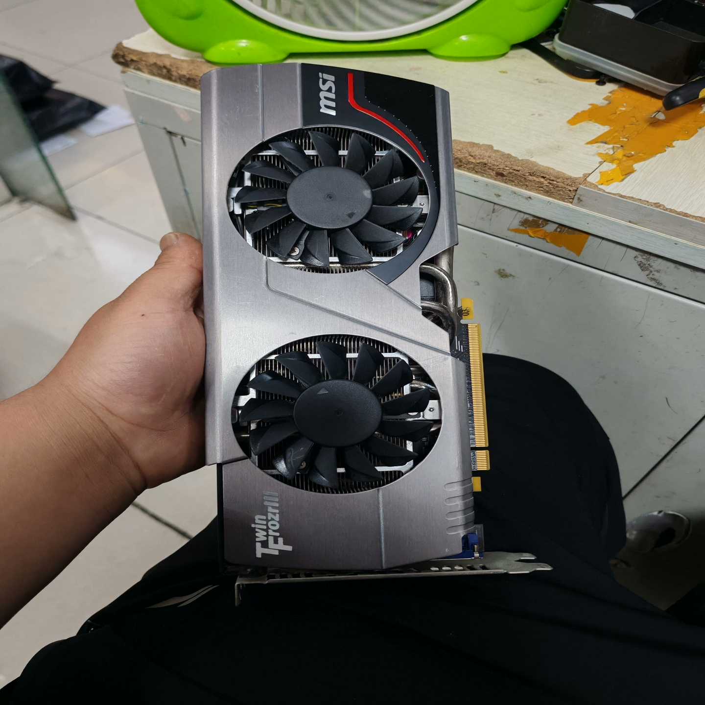 Msi微星r7950tf3goc显存3G整机拆机显--议价商品