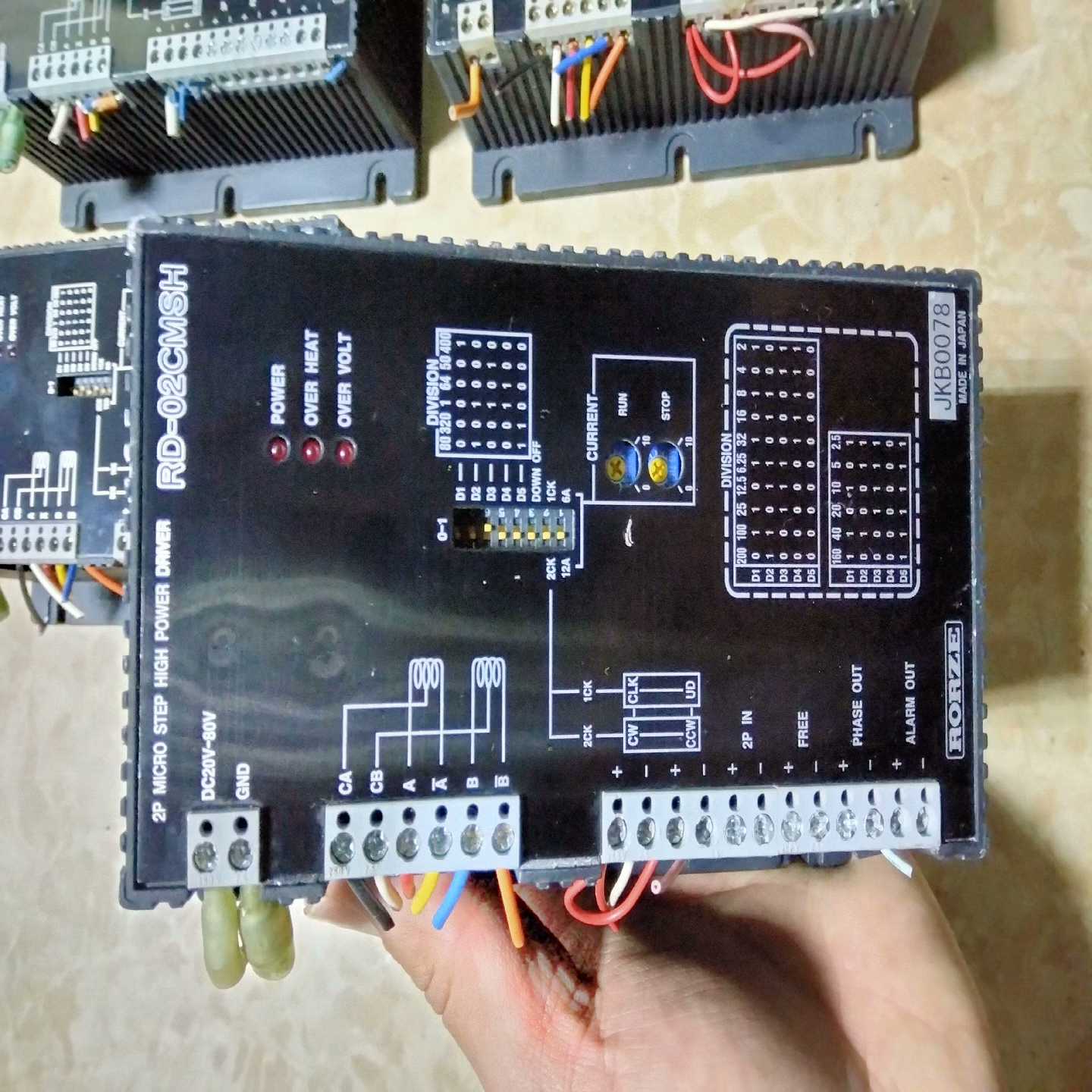 RD-02CMSH日本乐孜RORZE驱动器二手拆机功能正常实-询价客服