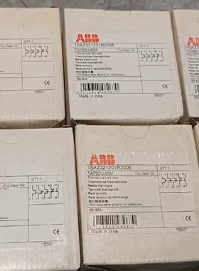 全新ABB热过载继电器TA75DU80M6080A-议价