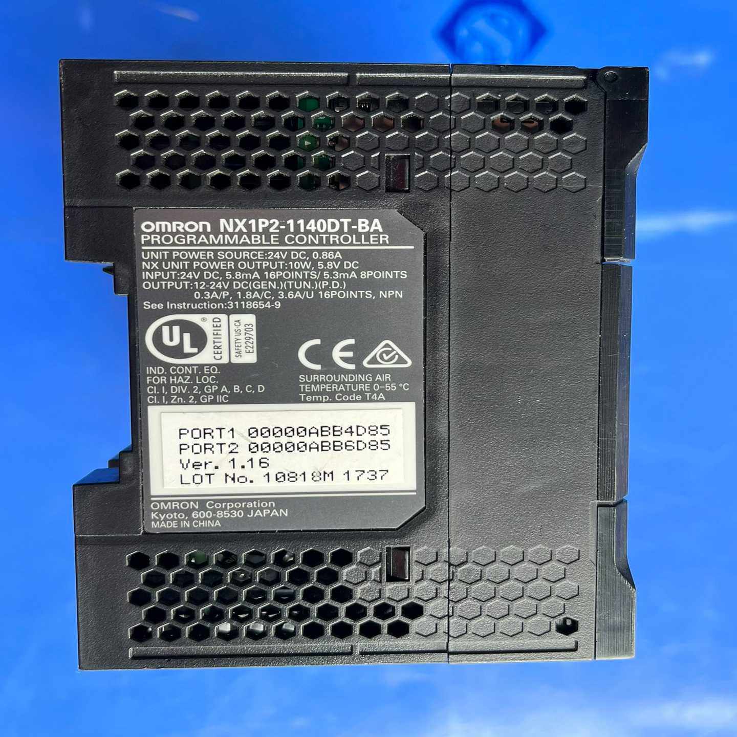 欧姆龙主机NX1P2-1140DT-BA-议价