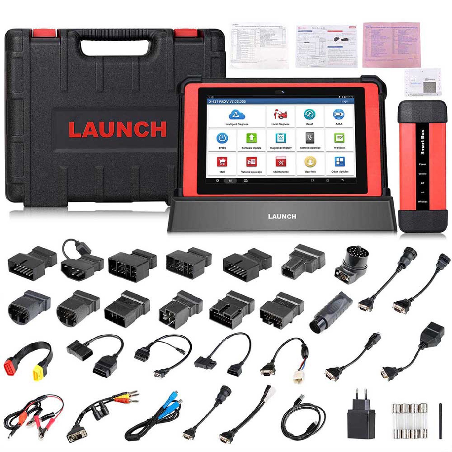元征LAUNCHX431PADV汽车电脑诊断仪Smartlink配置PAD5